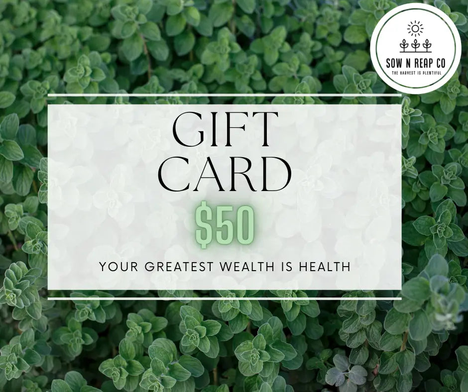 Sow N Reap Co - e-Gift Card - Sow N Reap Co