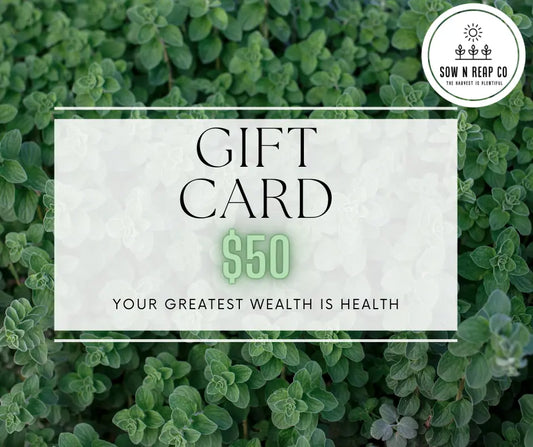 Sow N Reap Co - e-Gift Card -  Sow N Reap Co
