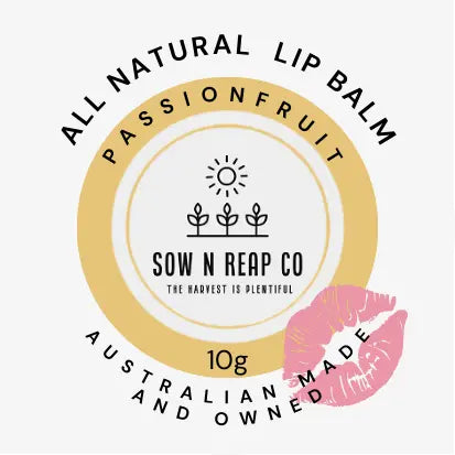 Passionfruit Lip Balm -  Sow N Reap Co