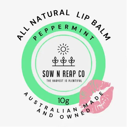 Peppermint Lip Balm -  Sow N Reap Co