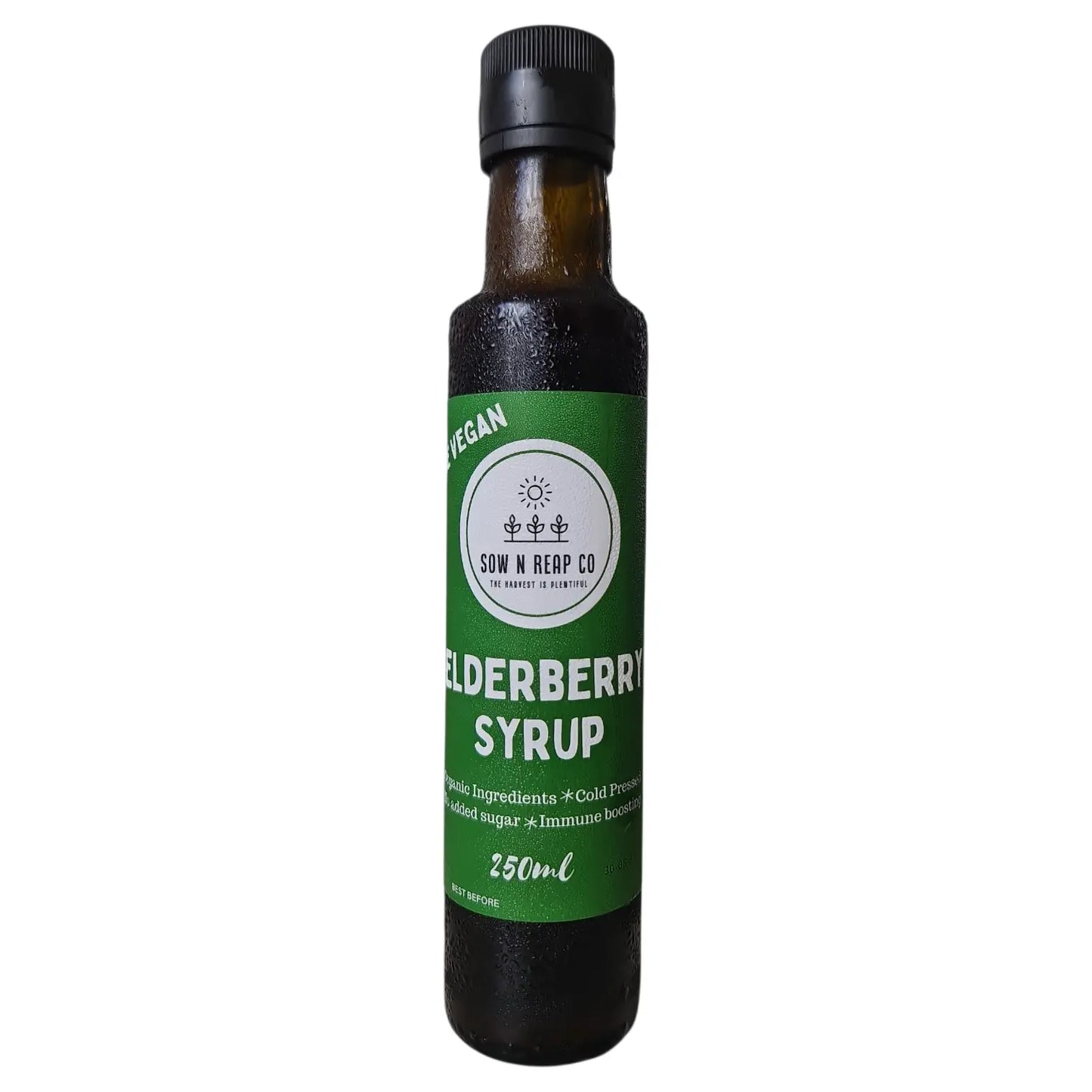 Elderberry Syrup "The Vegan" -  Sow N Reap Co