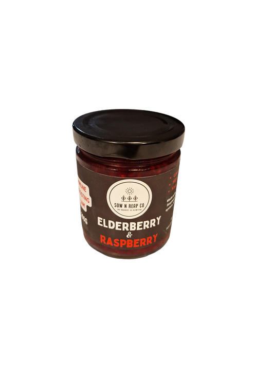 Jam Elderberry & Raspberry 200g (Vg, Keto & Paleo friendly)