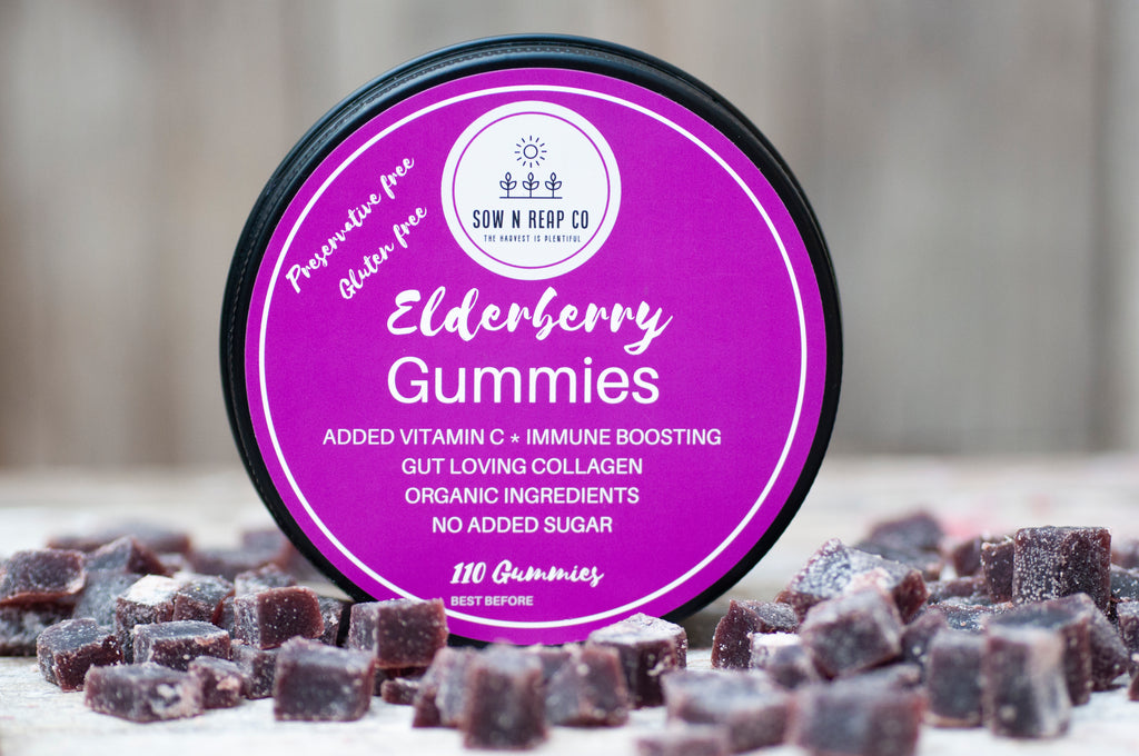 Available Now Elderberry Gummies! - Sow N Reap Co